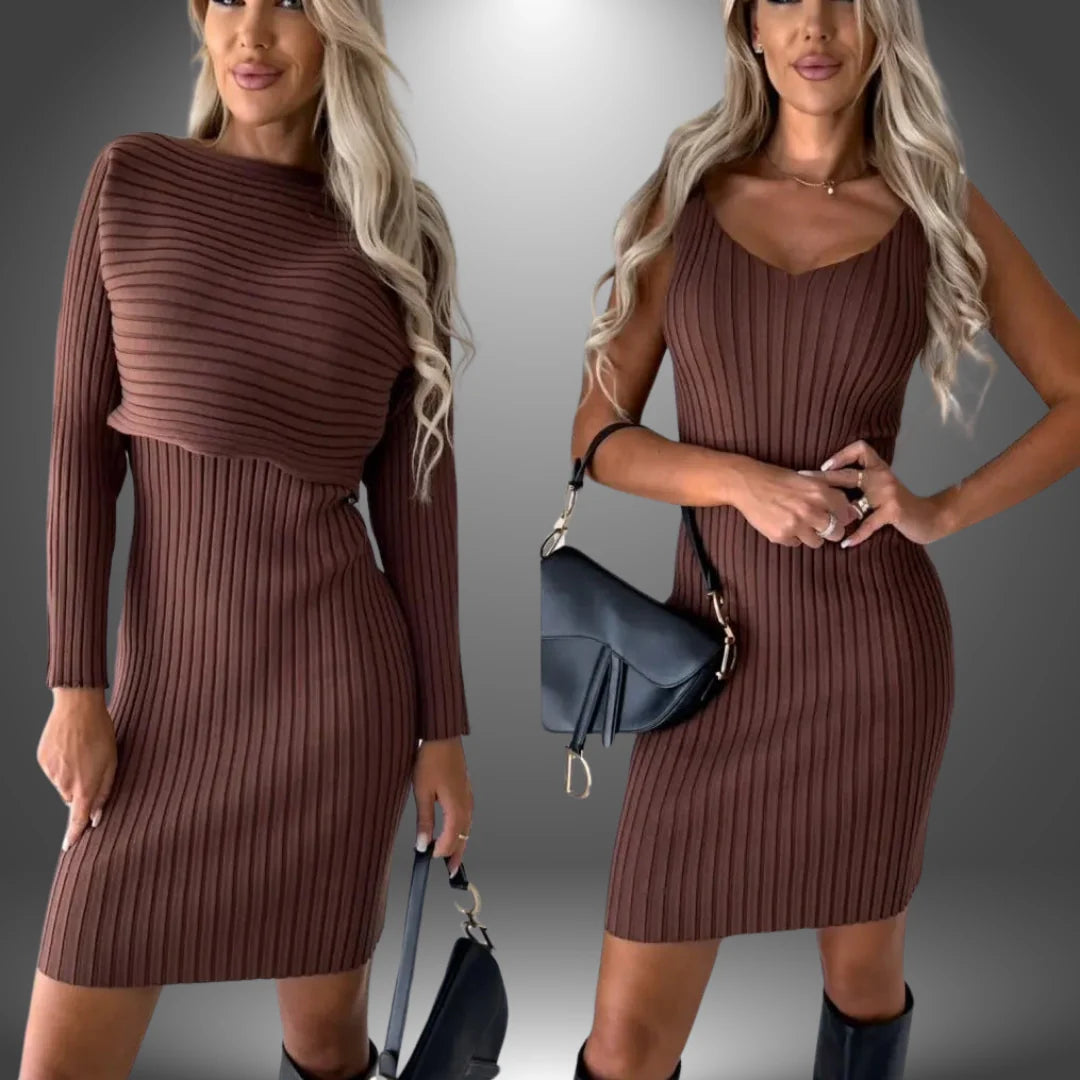 Abigail - Vestido sin mangas + jersey de regalo