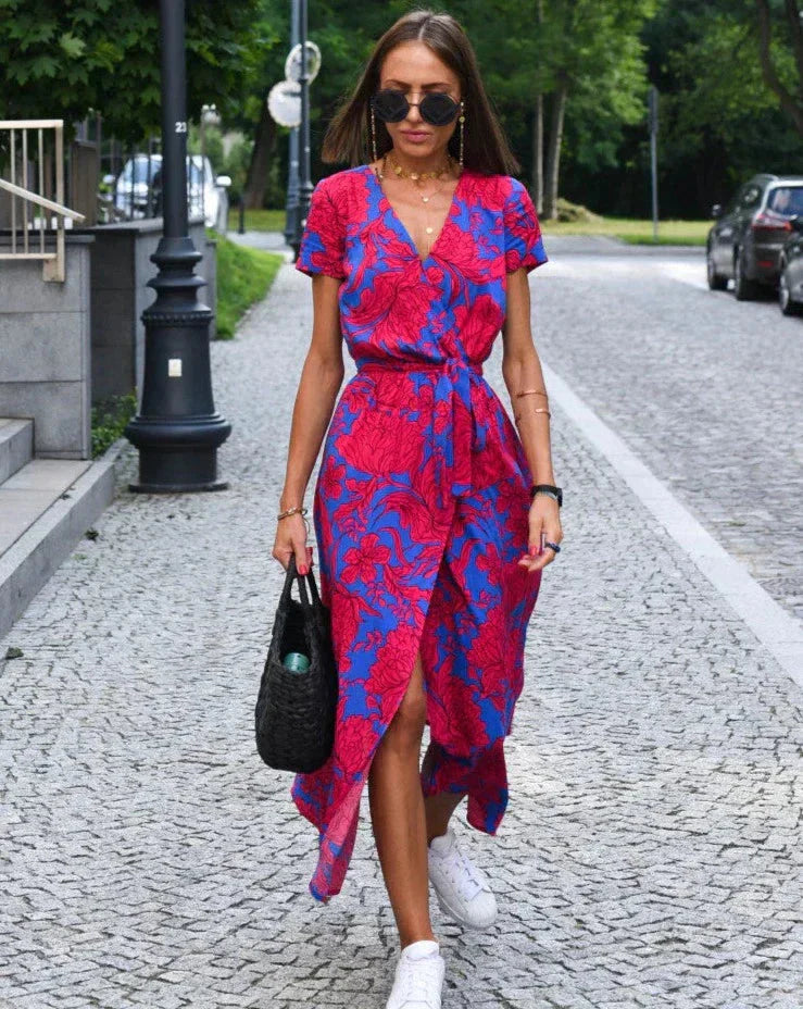 Lorena™ Vestido floral de verano
