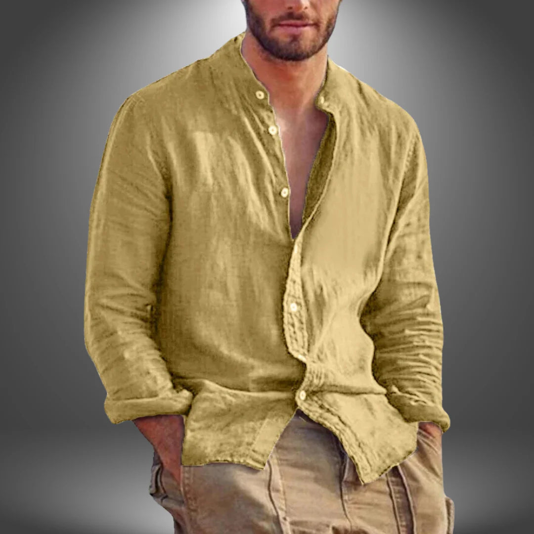 Pascual - Camisa de hombre en algodón premium