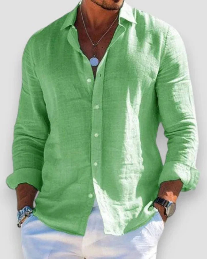 Pack de 4 camisas casuales para hombre - Faloni