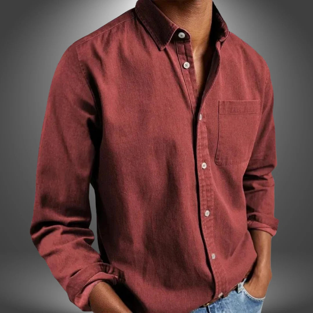 Leonardo - Camisa Artesanal para Hombre
