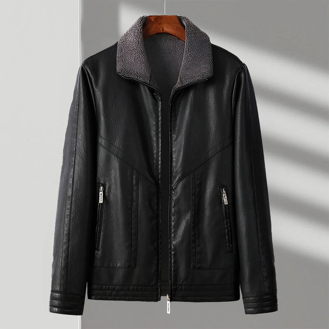 Flavio™ Chaqueta de Cuero