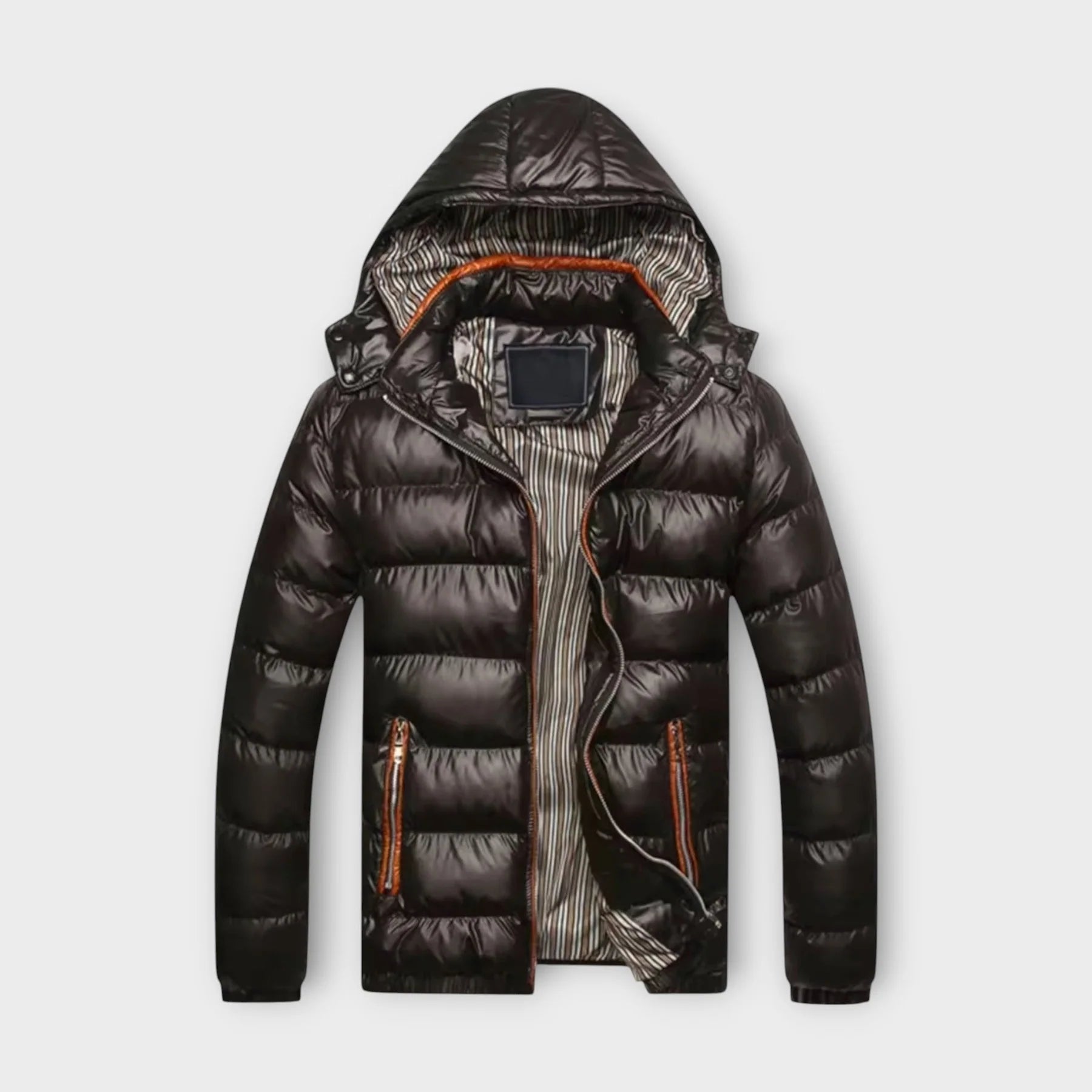Hugo | Men’s Thermal Hooded Puffer Jacket for Ultimate Warmth
