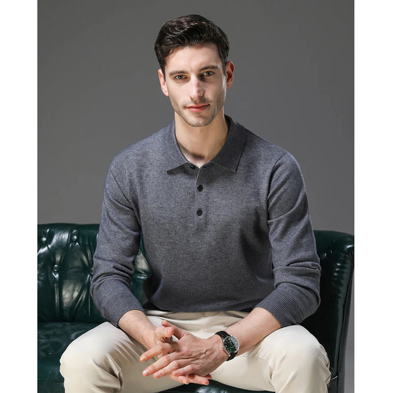 Marcus™ Jersey Polo de Cachemira