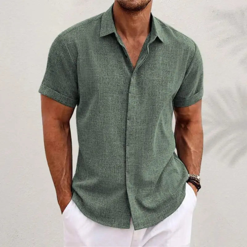Óscar - Camisa Clásica de Lino