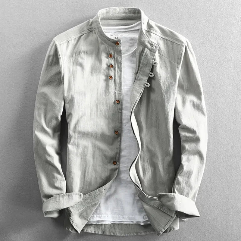 Zuma™ Camisa Katana de Estilo Japonés para Hombre