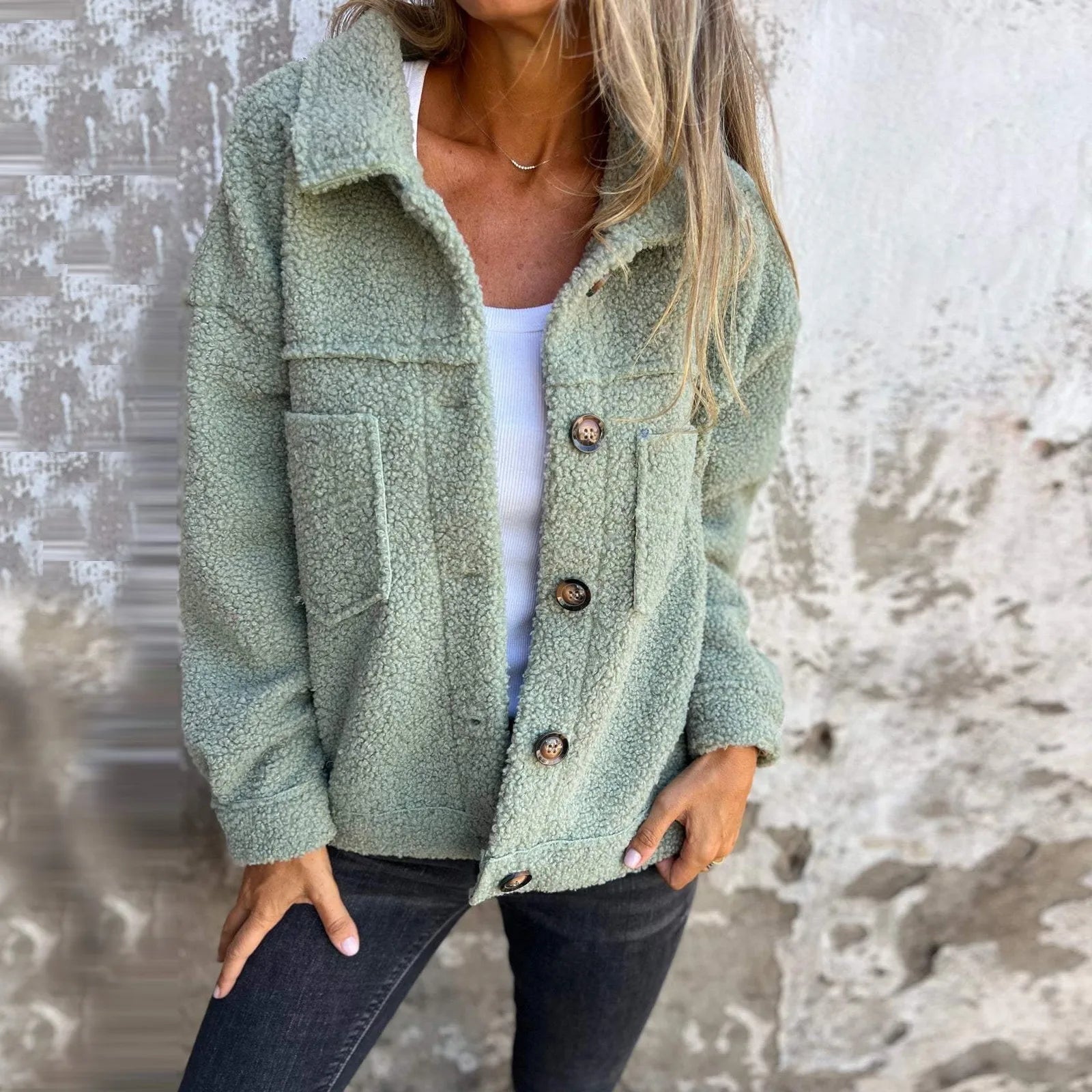 Paulina™ - Chaqueta de primavera con solapas
