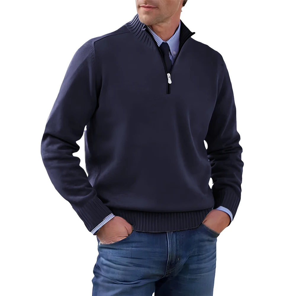 Fermín™ Jersey de Cachemira Elegante