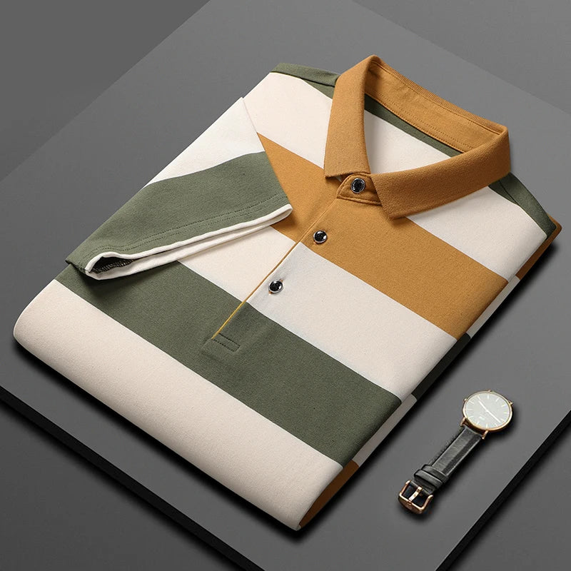 Paco - Polo clásico de rayas para hombre