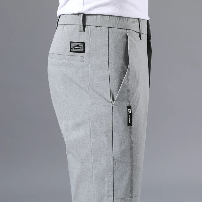Eden - Pantalón chino clásico para hombre