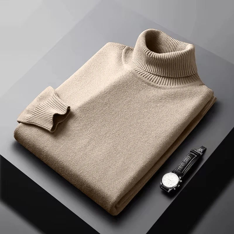 Oxford & Stone | Jersey de Cuello Alto de Cachemira