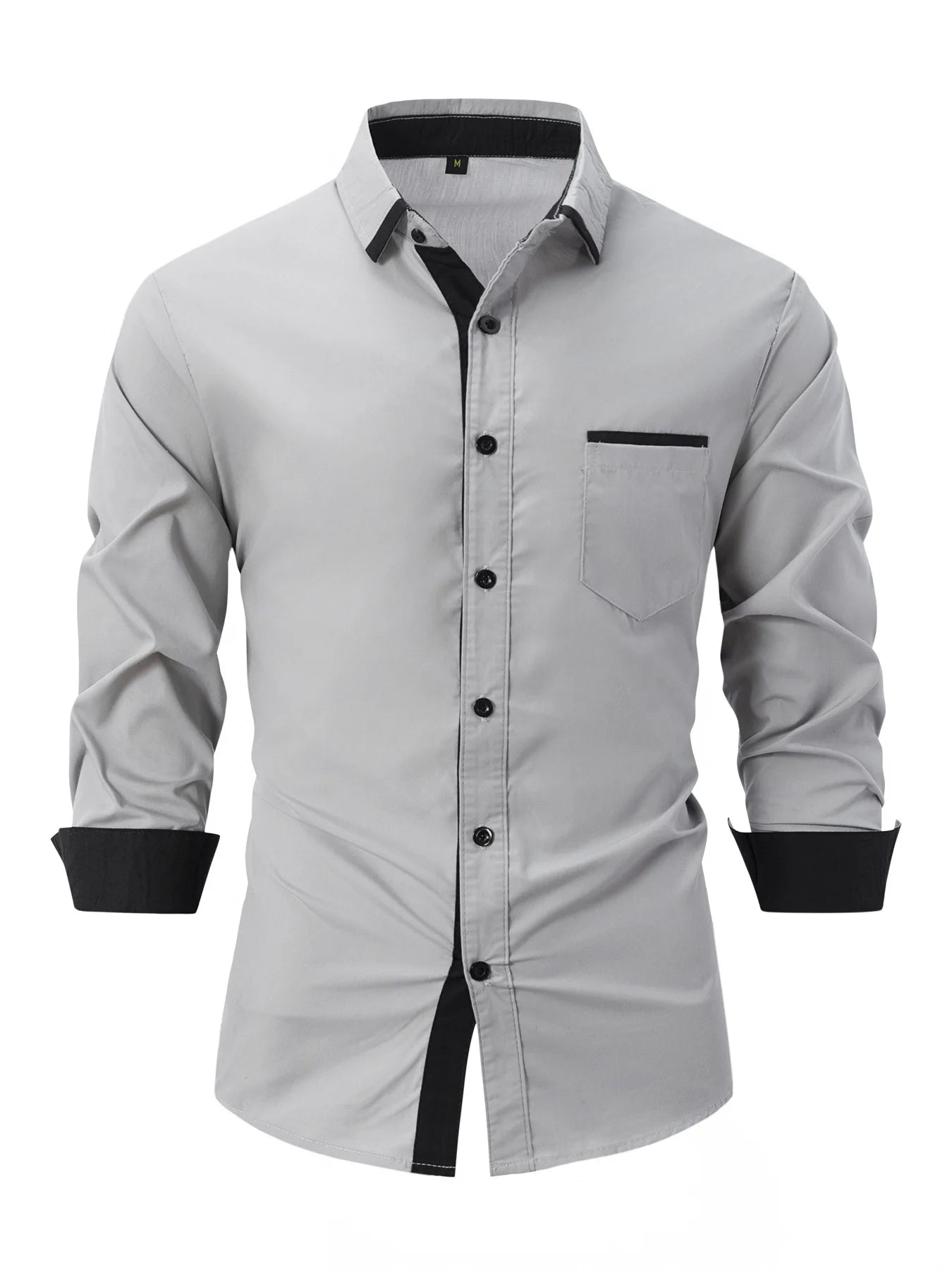 Humberto™ Camisa Clásica de Manga Larga