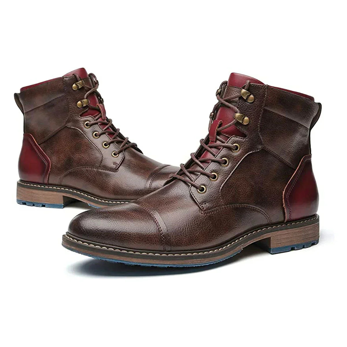 Peter™ | Botas Oxford de piel