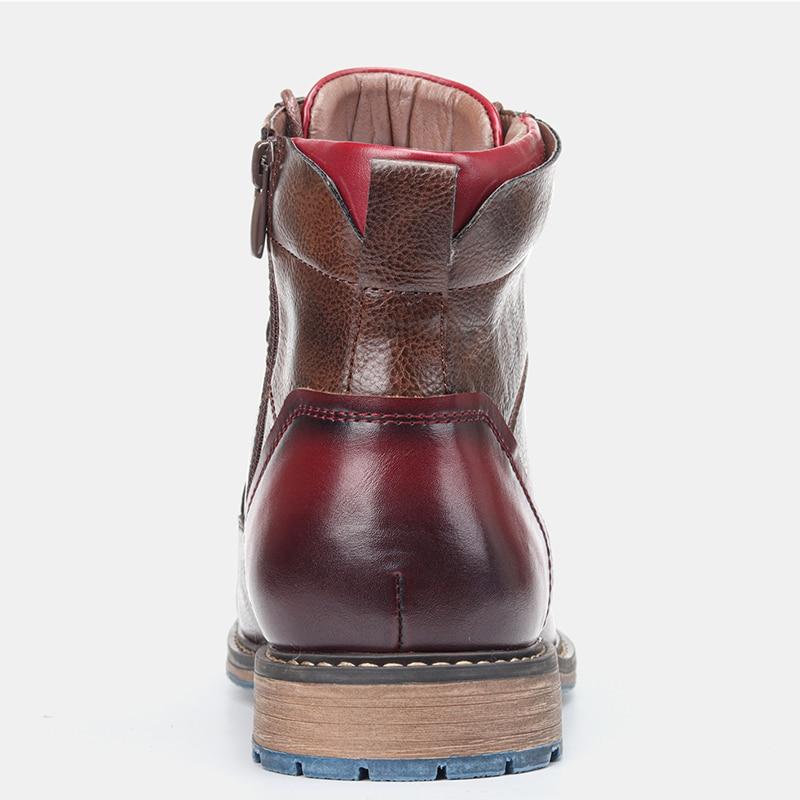 Peter™ | Botas Oxford de piel