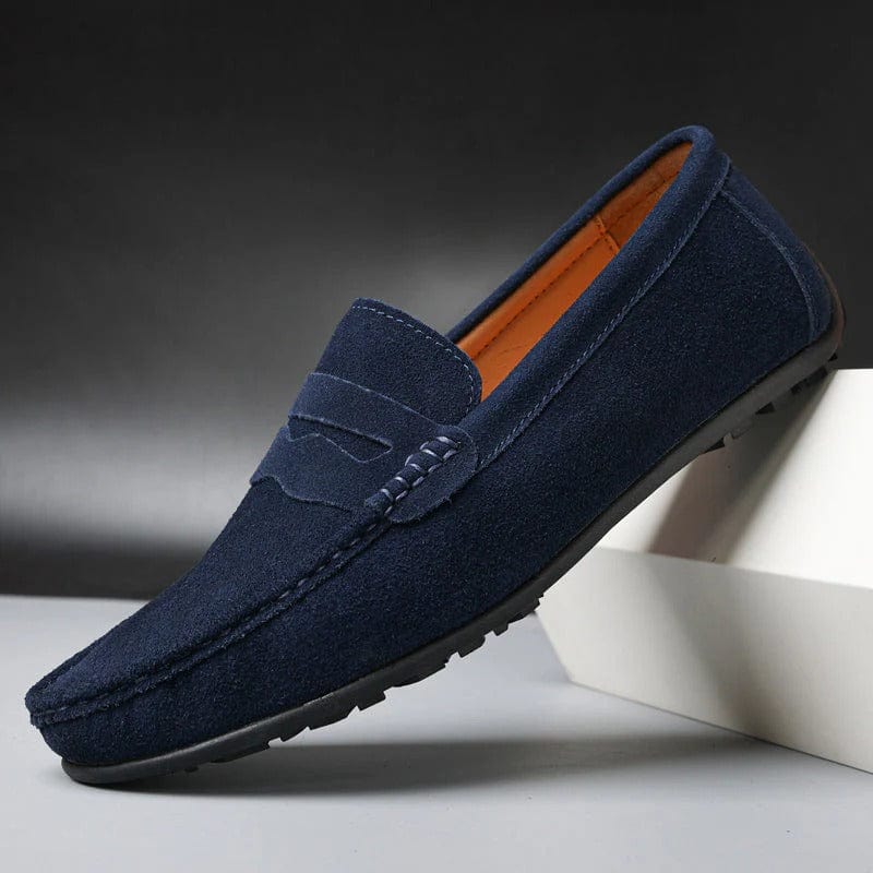 Enzo Milano™ - Mocasines de ante para hombre