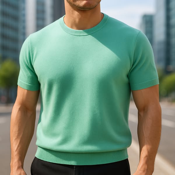 Luka - Camiseta elegante en cachemira