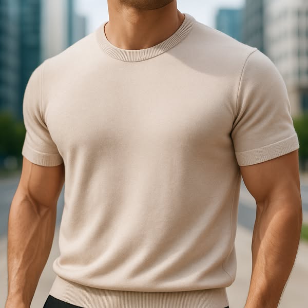 Luka - Camiseta elegante en cachemira