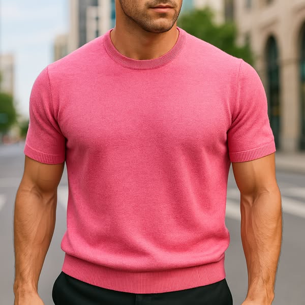 Luka - Camiseta elegante en cachemira