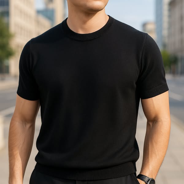 Luka - Camiseta elegante en cachemira