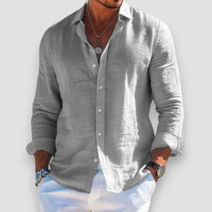 Pack de 4 camisas casuales para hombre - Faloni