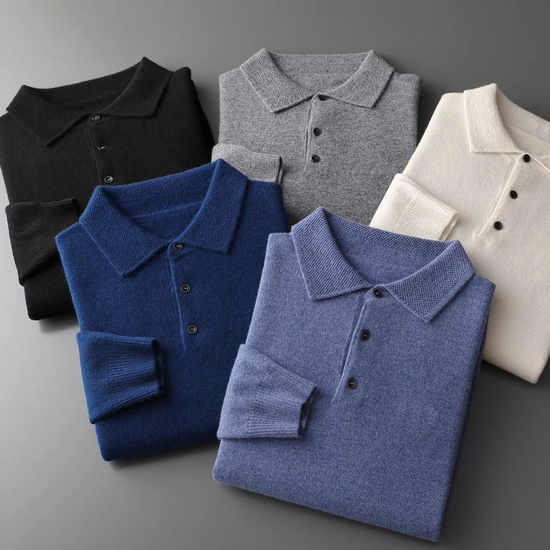 Marcus™ Jersey Polo de Cachemira