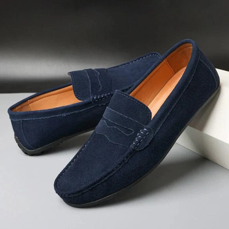 Enzo Milano™ - Mocasines de ante para hombre