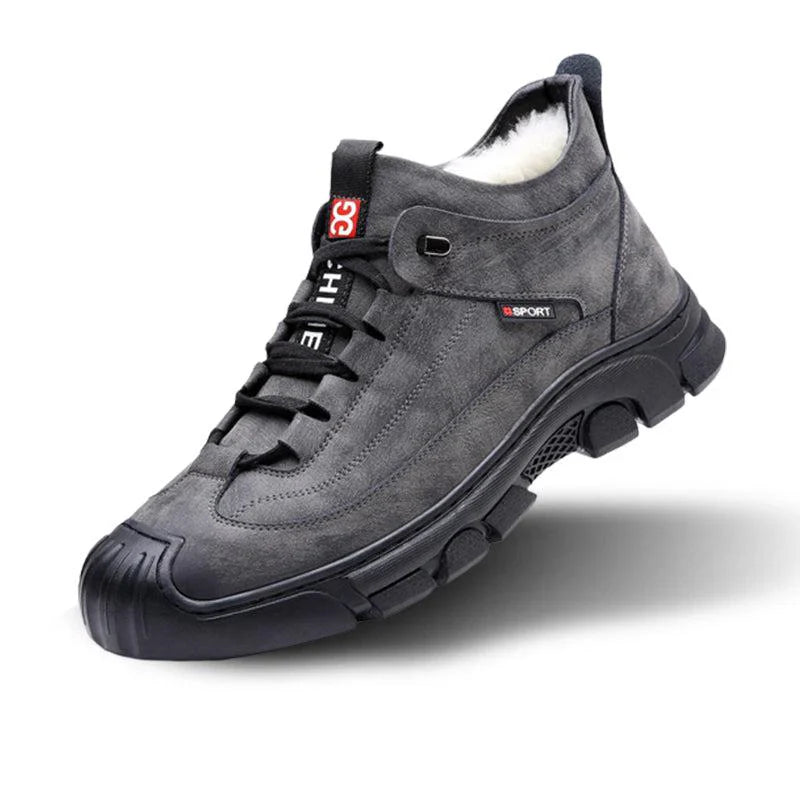 Erik - Heren Winterschoenen met Imitatiebont
