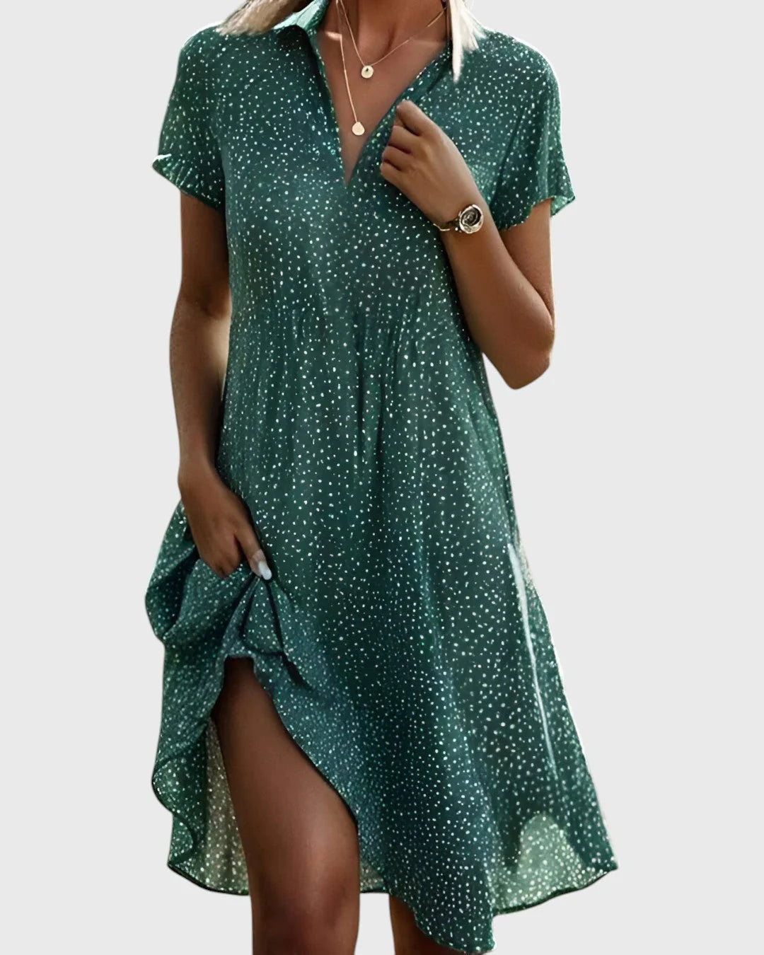 Pack de 3 vestidos midi Mara™ – elegancia fluida y segura