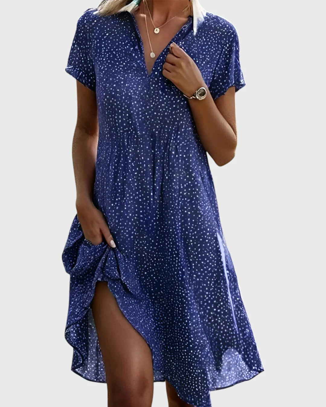 Pack de 3 vestidos midi Mara™ – elegancia fluida y segura