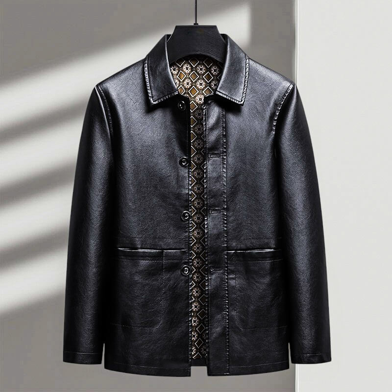 Aurelio™ Chaqueta de Cuero
