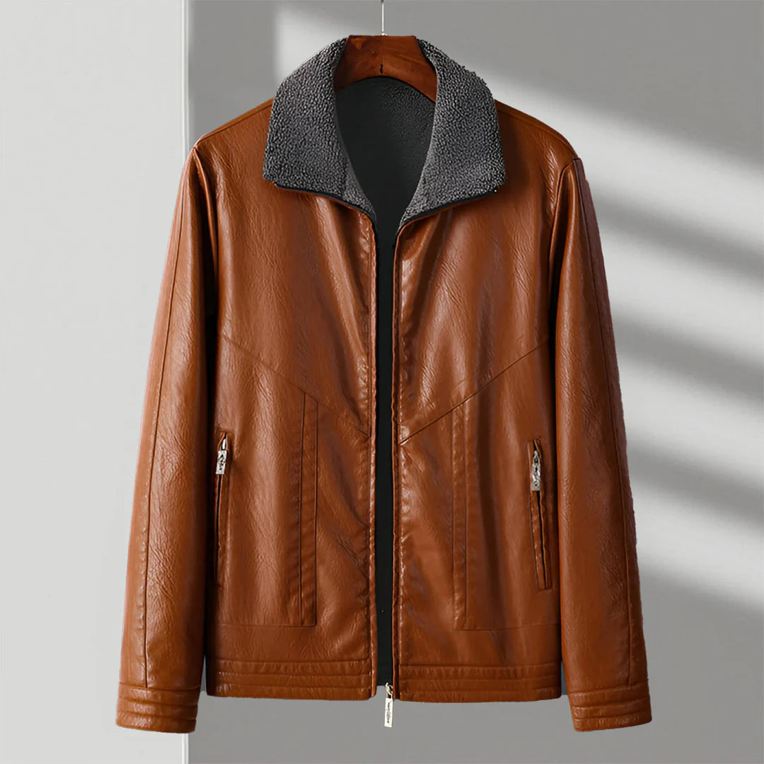 Flavio™ Chaqueta de Cuero