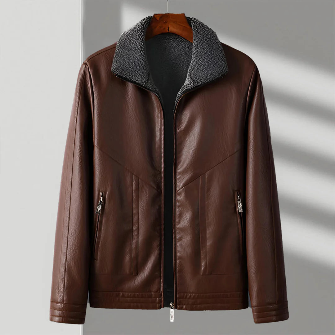 Flavio™ Chaqueta de Cuero