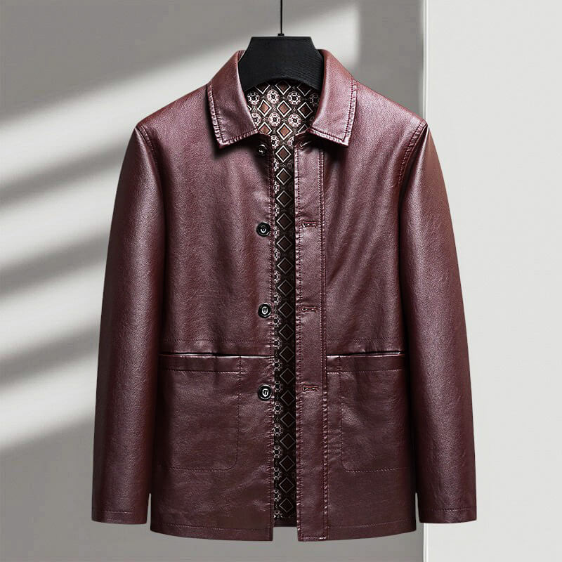 Aurelio™ Chaqueta de Cuero