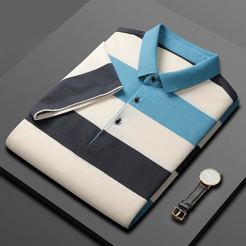 Paco - Polo clásico de rayas para hombre