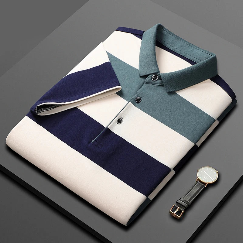 Paco - Polo clásico de rayas para hombre