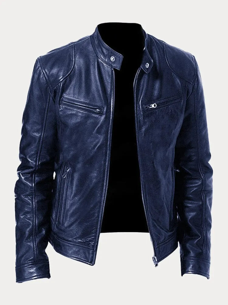 River™ – Chaqueta de cuero clásica para un estilo sin esfuerzo