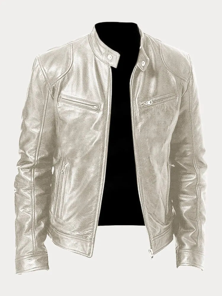 River™ – Chaqueta de cuero clásica para un estilo sin esfuerzo