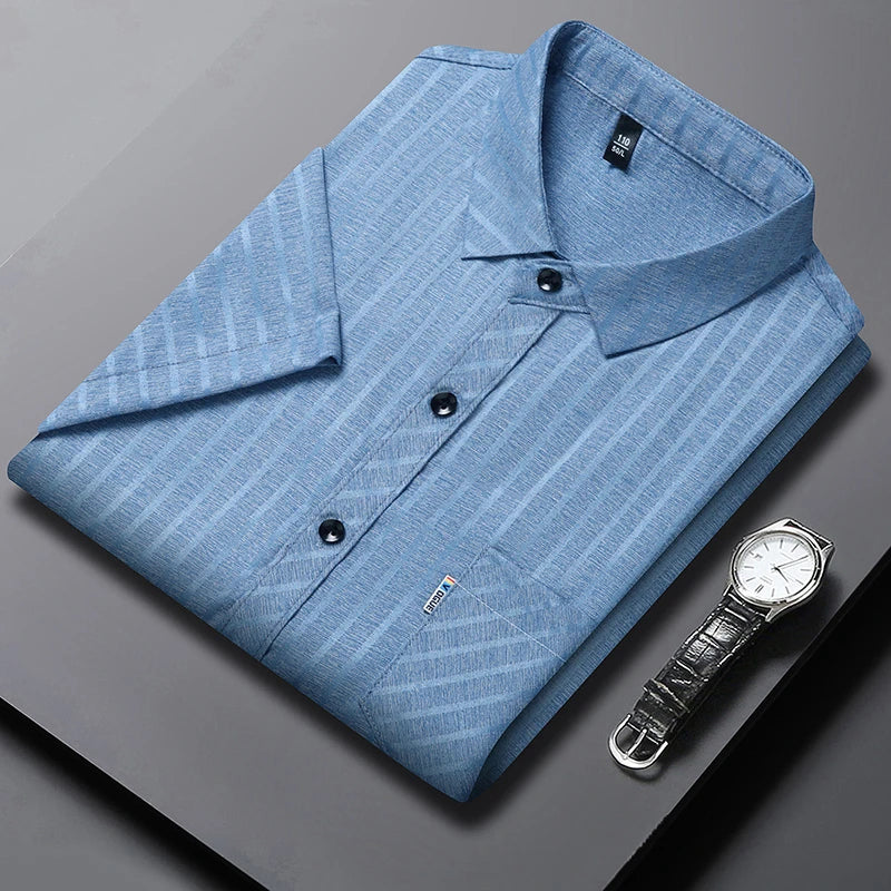 Pablo - Camisa casual de manga corta para hombre