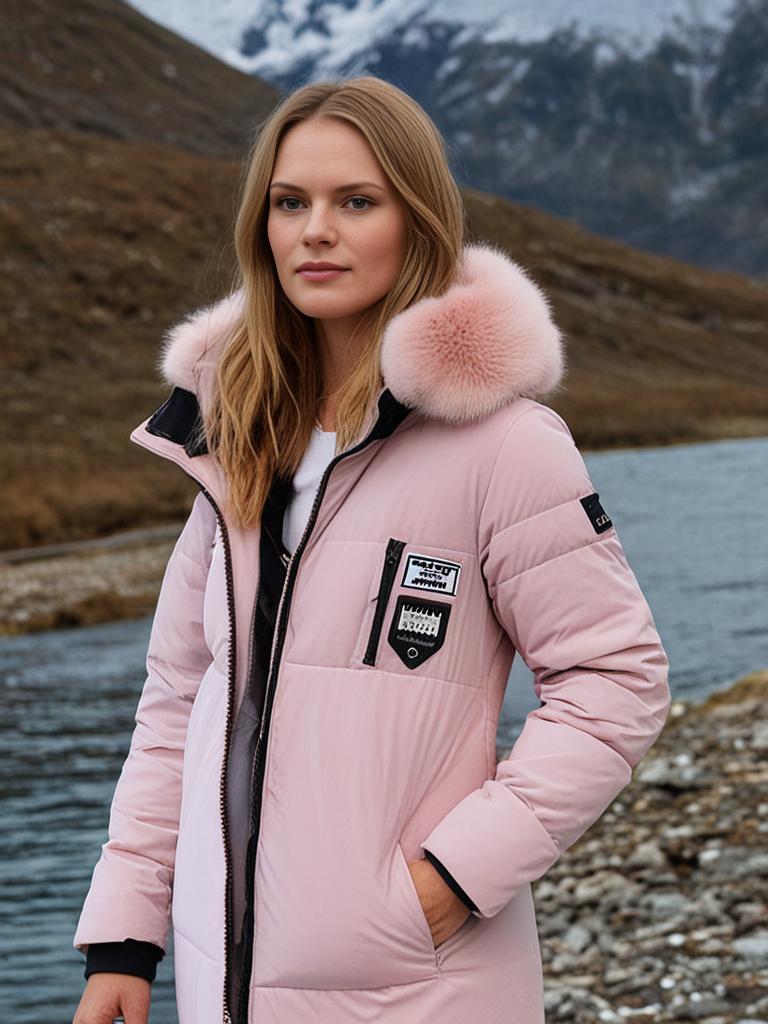 Celesta - Gewatteerde Winterparka met Imitatiebont Capuchon