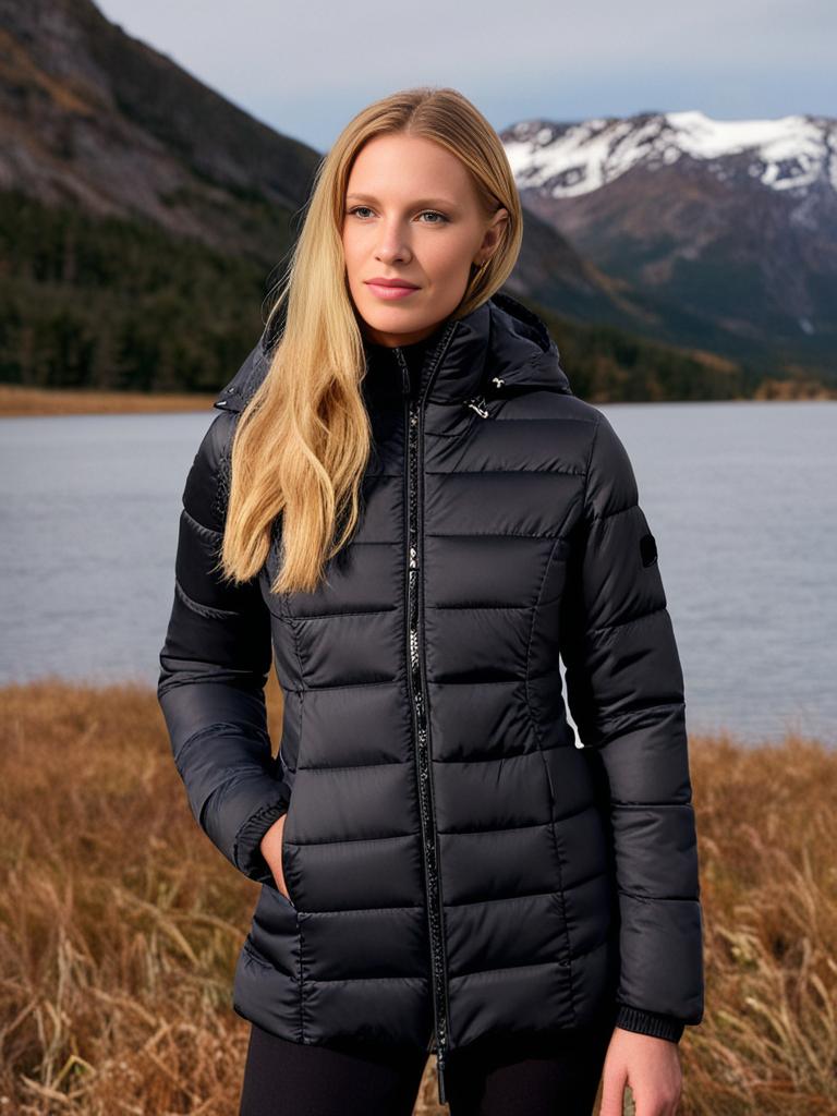 Mathilde - Warme & Gewatteerde Dames Winterjas