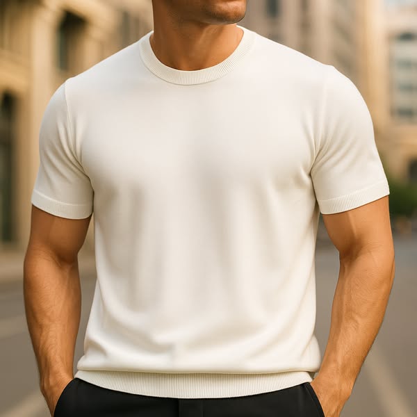 Luka - Camiseta elegante en cachemira